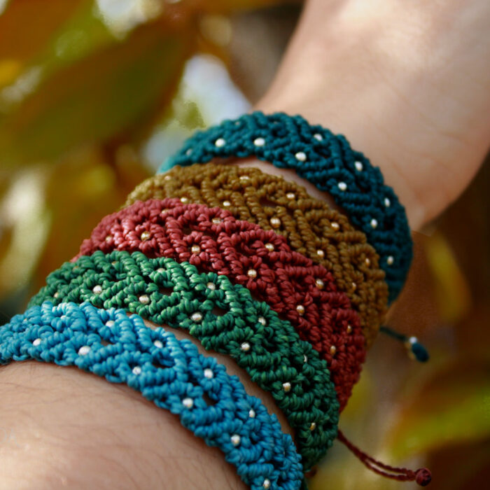 Pulsera "Corazón de búho"