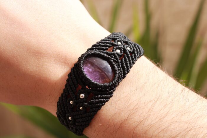 Pulsera/Brazalete Pam Amatista - Imagen 2