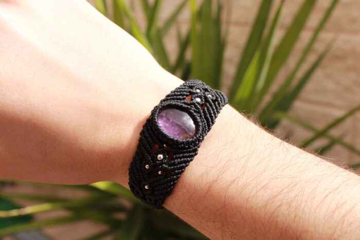 Pulsera/Brazalete Pam Amatista - Imagen 5