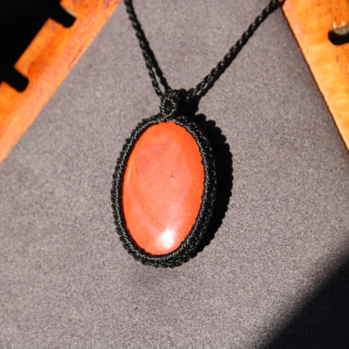 "Simple" Jaspe rojo grande