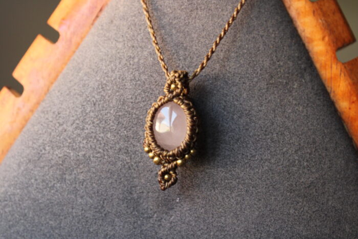 "Boho" cuarzo rosa