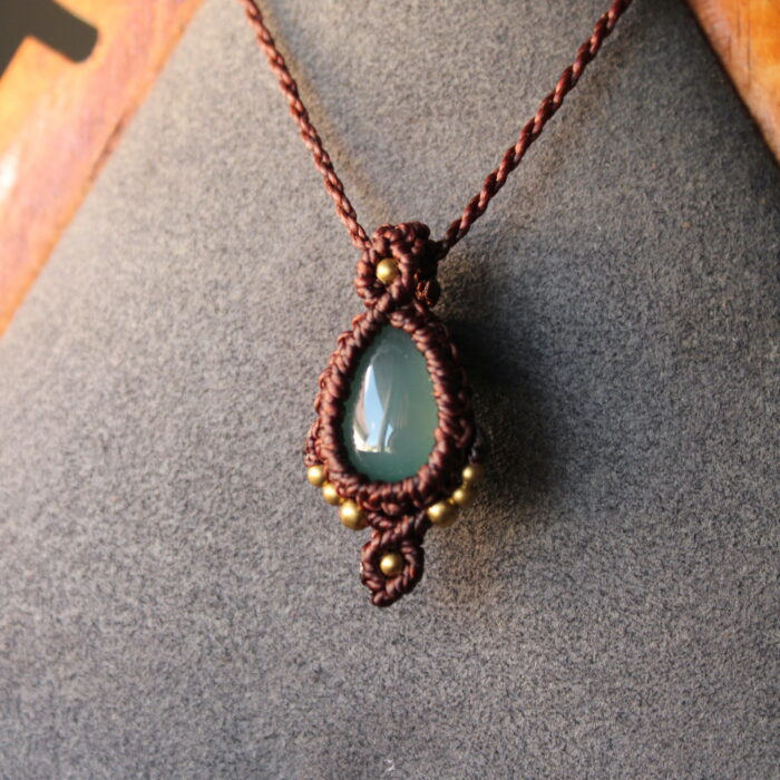 "Boho" onyx verde