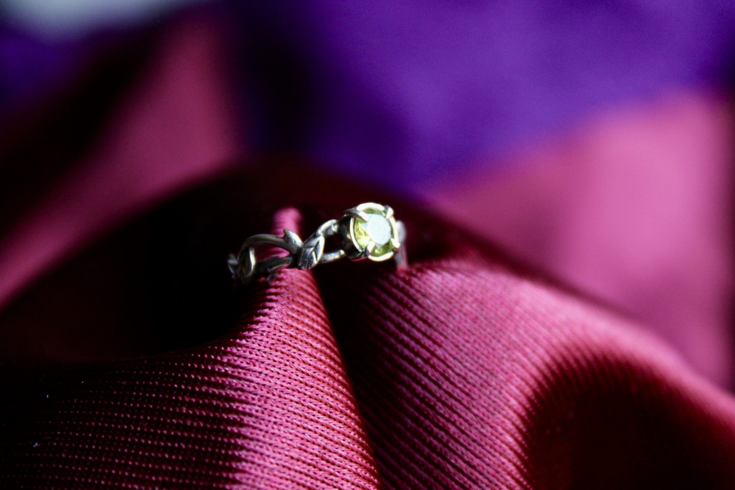 Anillo enredadera con Peridoto - Imagen 9